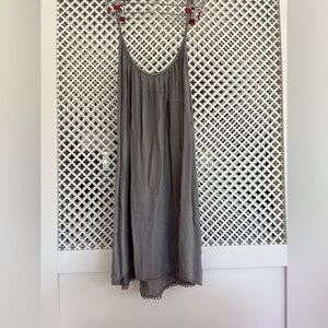 Don’t Ask Why grey sun dress